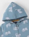 Hoodie met riets, Molton