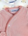 Set de 2 pyjamas dors-bien iconique en velours, écru/rose