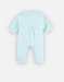 Combi en coton BIO, turquoise