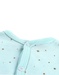 Combi en coton BIO, turquoise