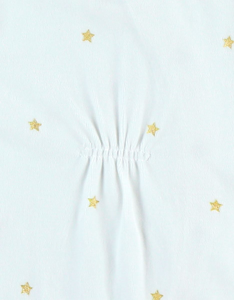 Velvet unicorn sleep-well pyjamas, off-white
