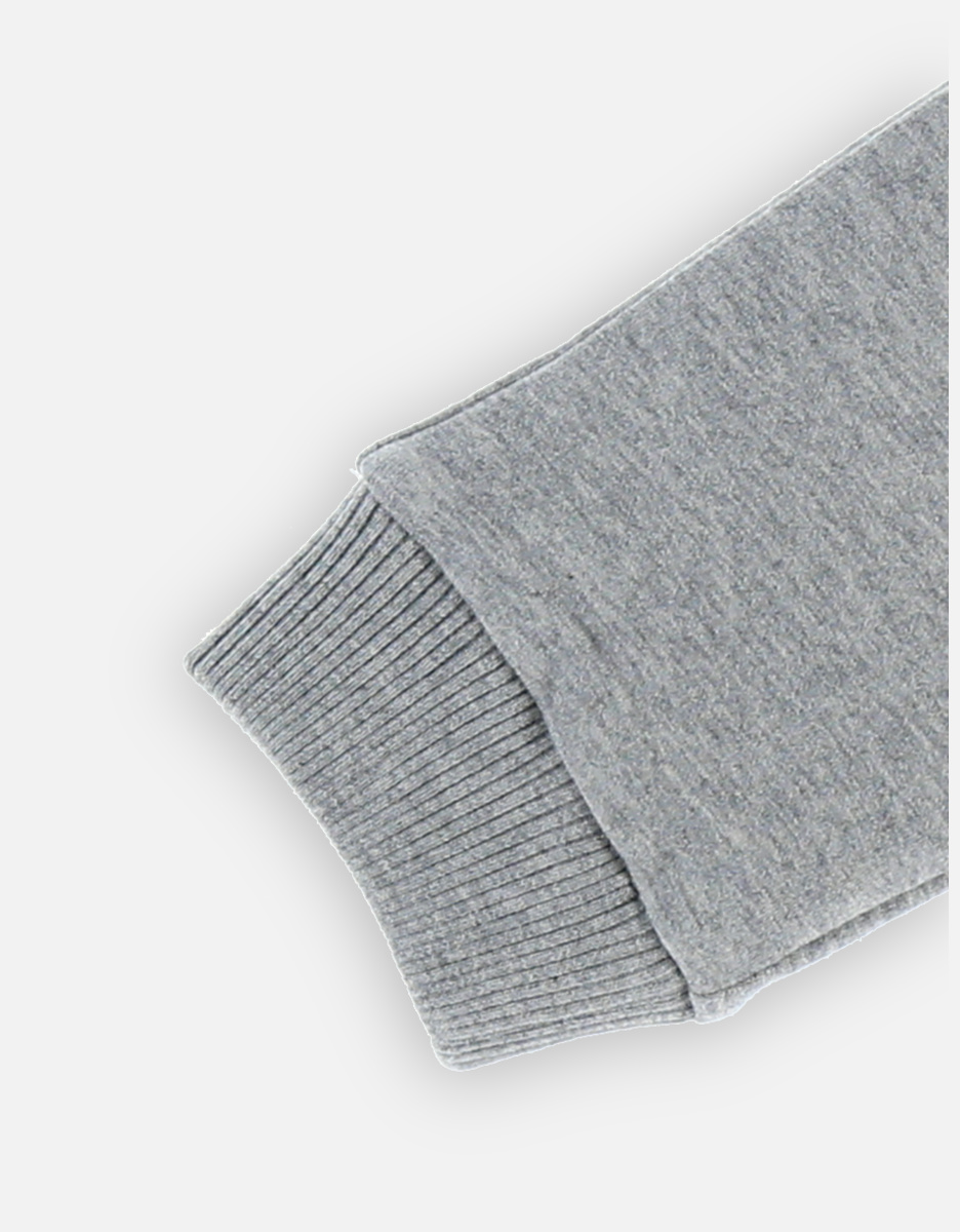 French terry jogger pants, grey