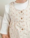 Set jurk en T-shirt in ribfluweel
