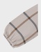 Babyjurk met beige ruitjes
