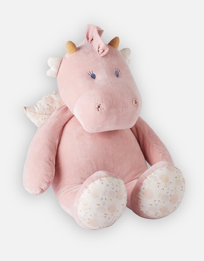 Noukie's - Doudou Enfant - Peluche Géante Babou - Doudou Coton Bio