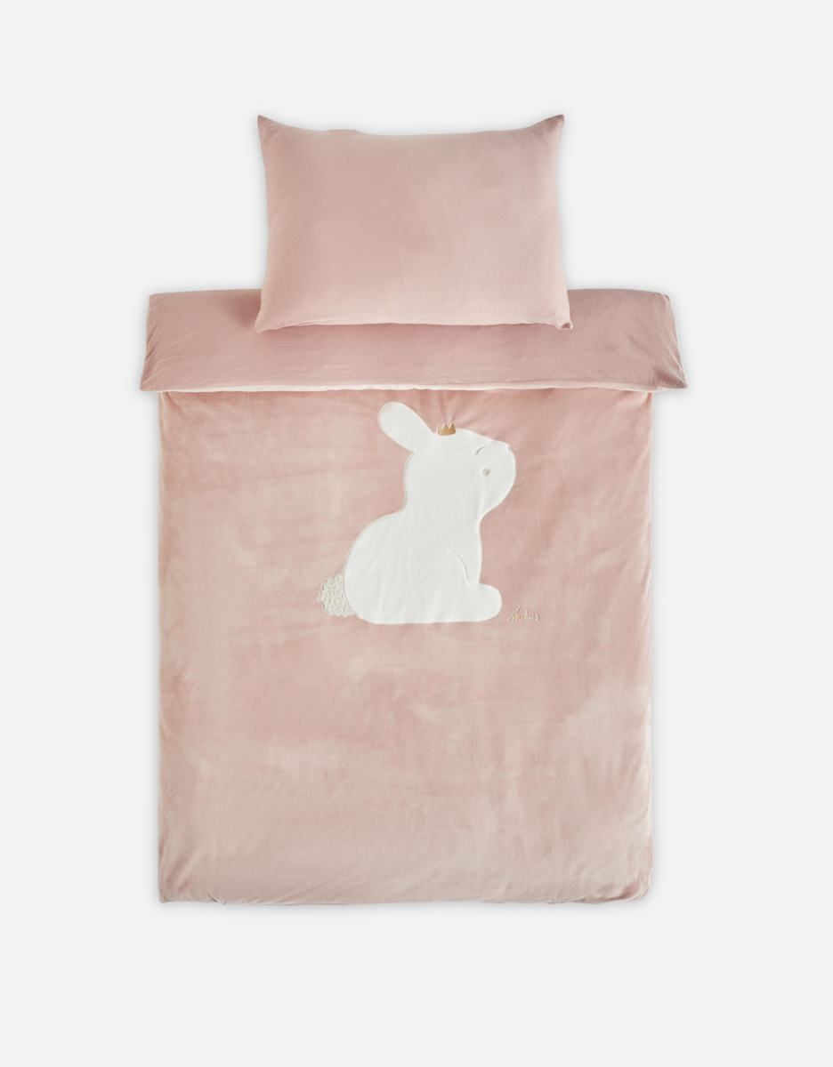 Housse de couette Veloudoux 100x140cm L&J