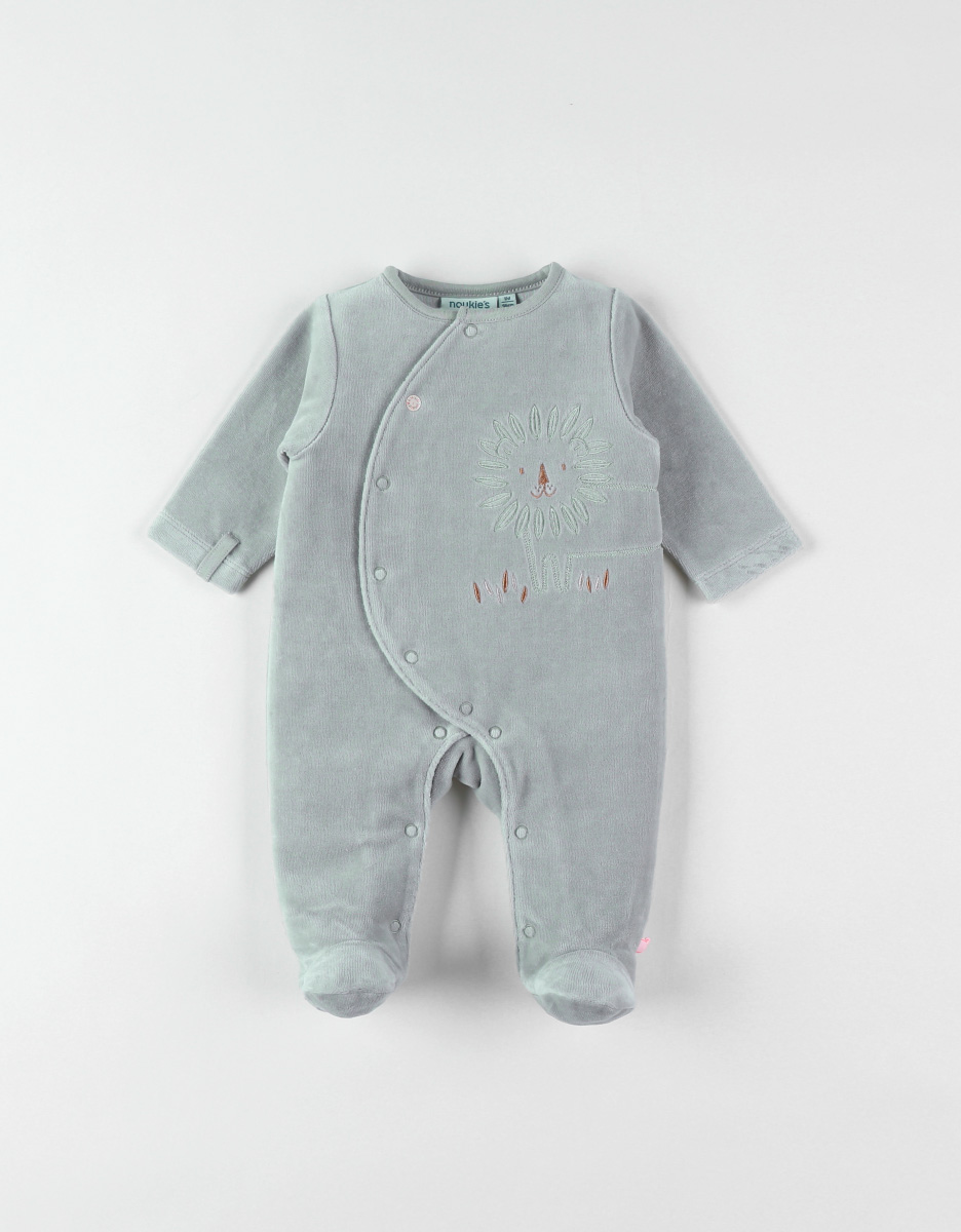 Corduroy velvet pyjamas, lion