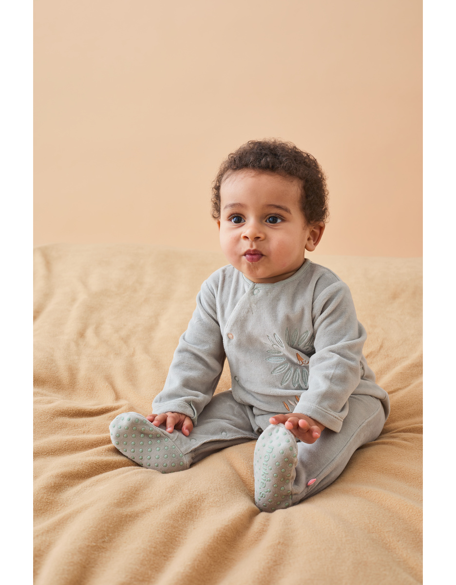 Corduroy velvet pyjamas, lion