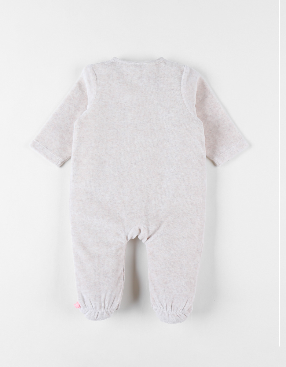 Corduroy velvet pyjamas, heart