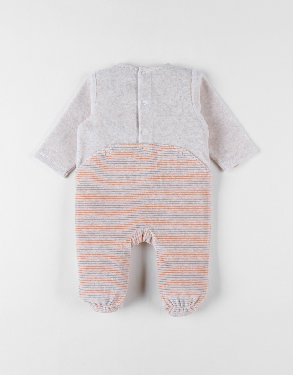 Corduroy velvet pyjamas, heart