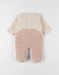 Corduroy velvet mottled beige pyjamas, bear