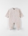 Pyjama en velours côtelé, imprimé éléphant
