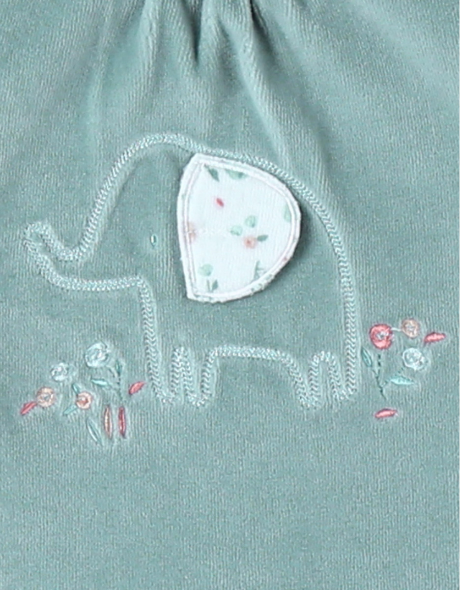 Corduroy velvet pyjamas, elephant