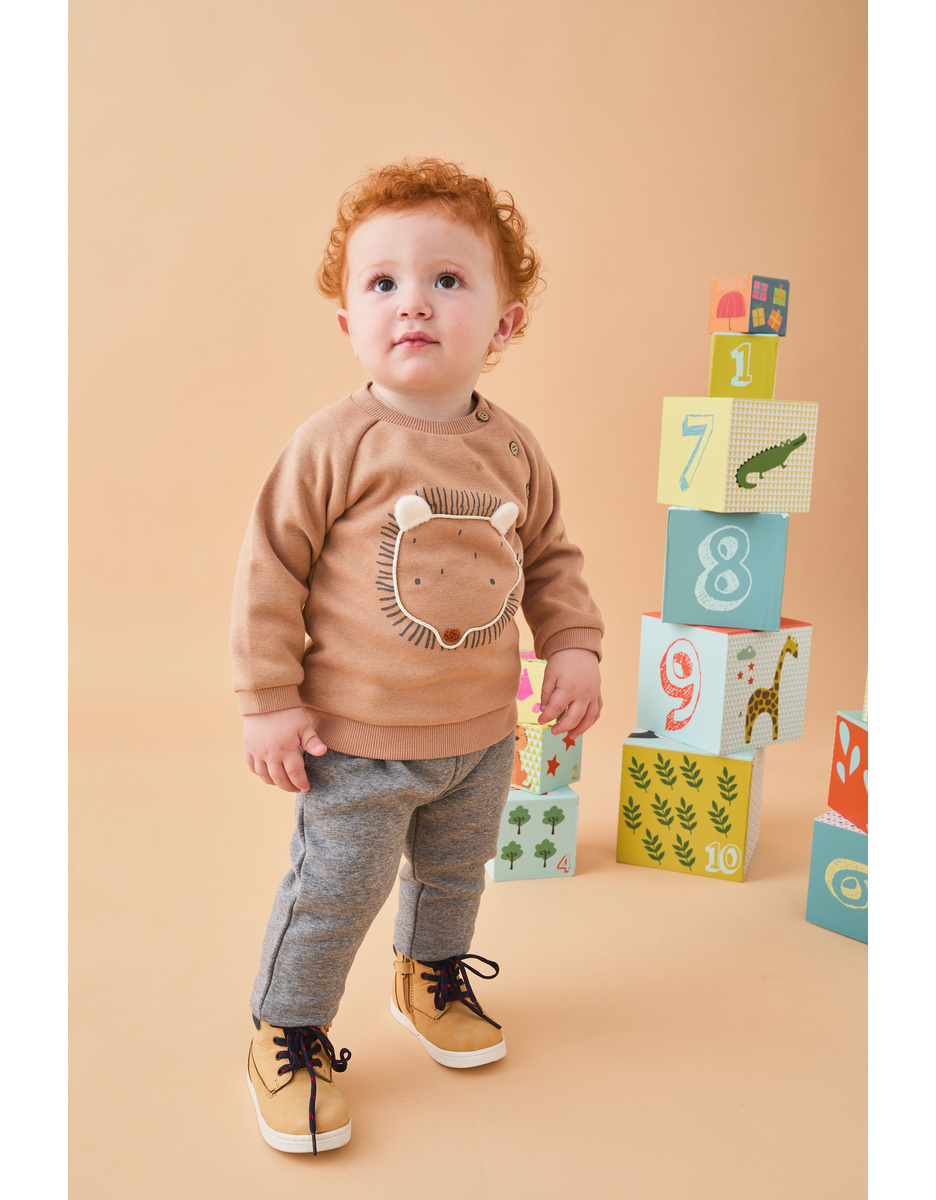 Set sweatshirt + joggingbroek, hedgehog