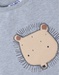 Hedgehog T-shirt, Heather Grey