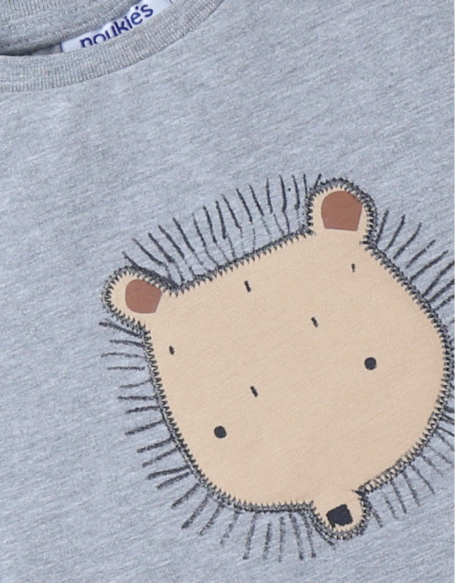 Hedgehog T-shirt, off-whit