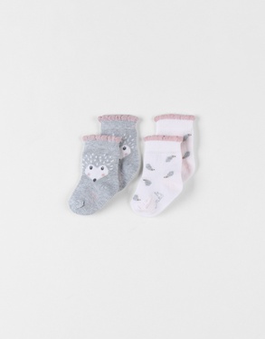 Set de 2 paires de chaussettes en tricot