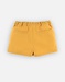 Seersucker shorts, mustard