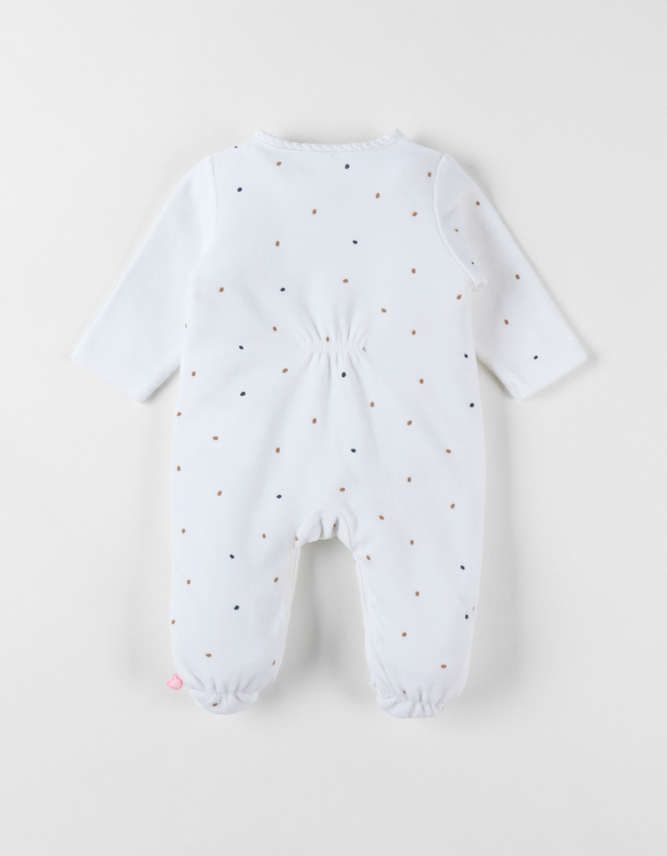 Corduroy velvet pyjamas, giraffe