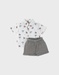 Ensemble Chemise avec Short, Coton