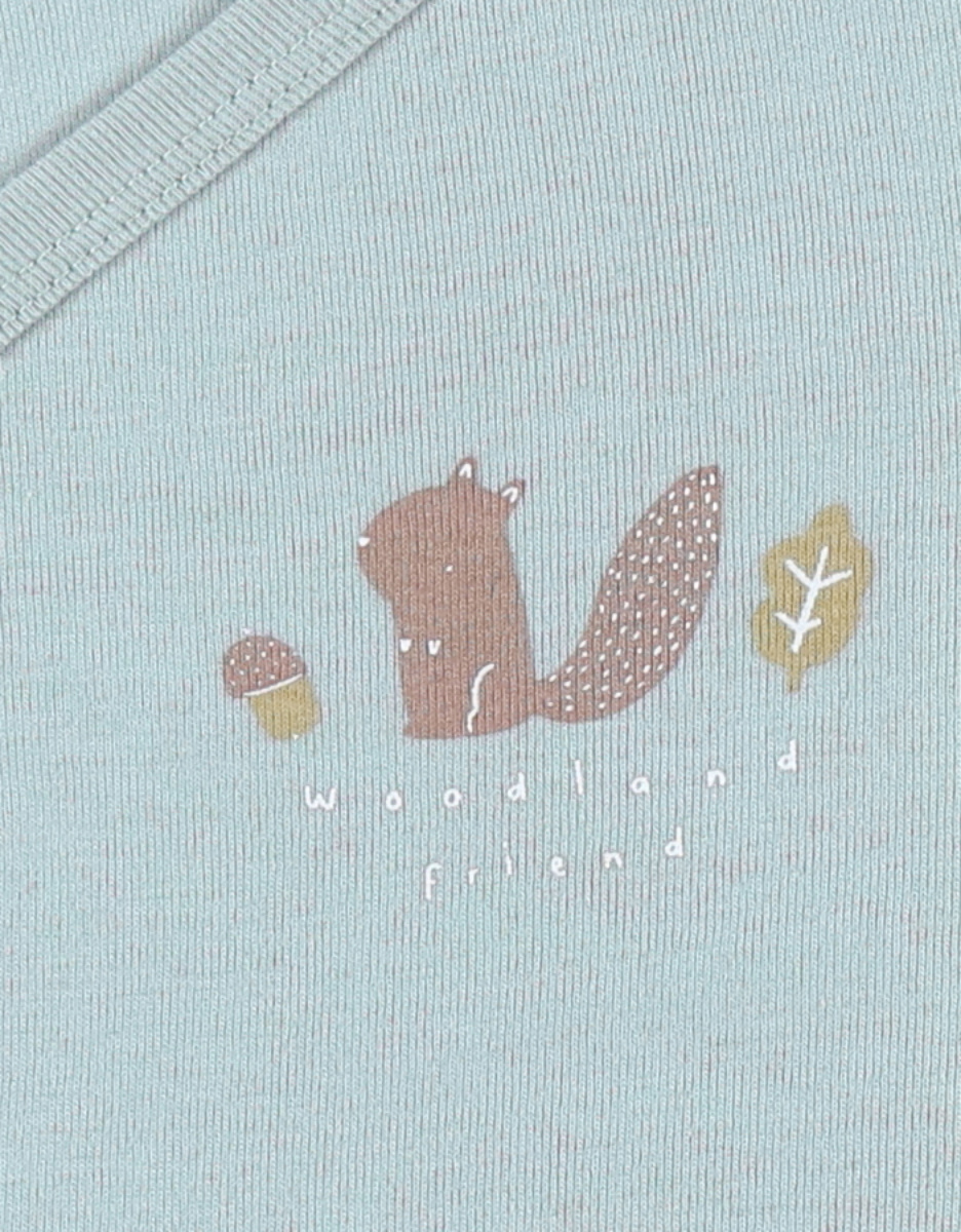 Lot de 2 bodies croisés en coton