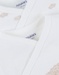 Lot de 2 bodies croisés en coton imprimé mouton