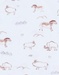 Lot de 2 bodies croisés en coton motif mammouth
