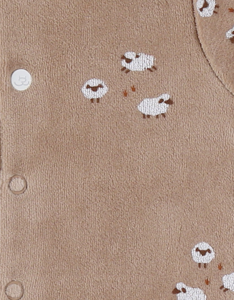 Lot de 2 pyjamas bébé en velours doux
