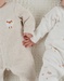 Lot de 2 pyjamas bébé en velours brodé mouton