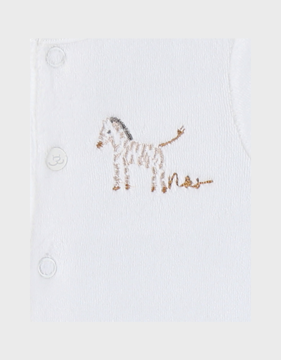 Lot de 2 Pyjamas bébé, Velours