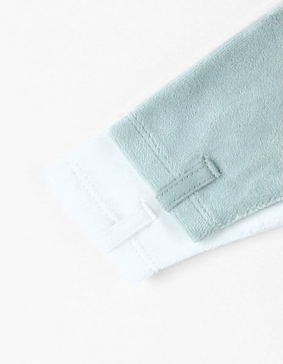 Lot de 2 Pyjamas bébé, Velours