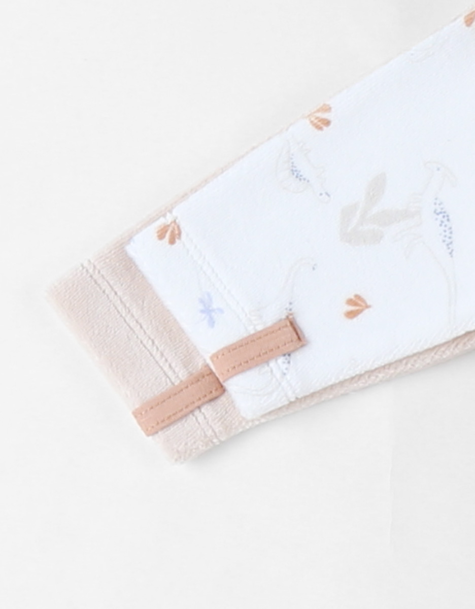 Lot de 2 Pyjamas bébé, Velours