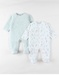 Lot de 2 Pyjamas bébé, Velours