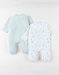 Lot de 2 Pyjamas bébé, Velours