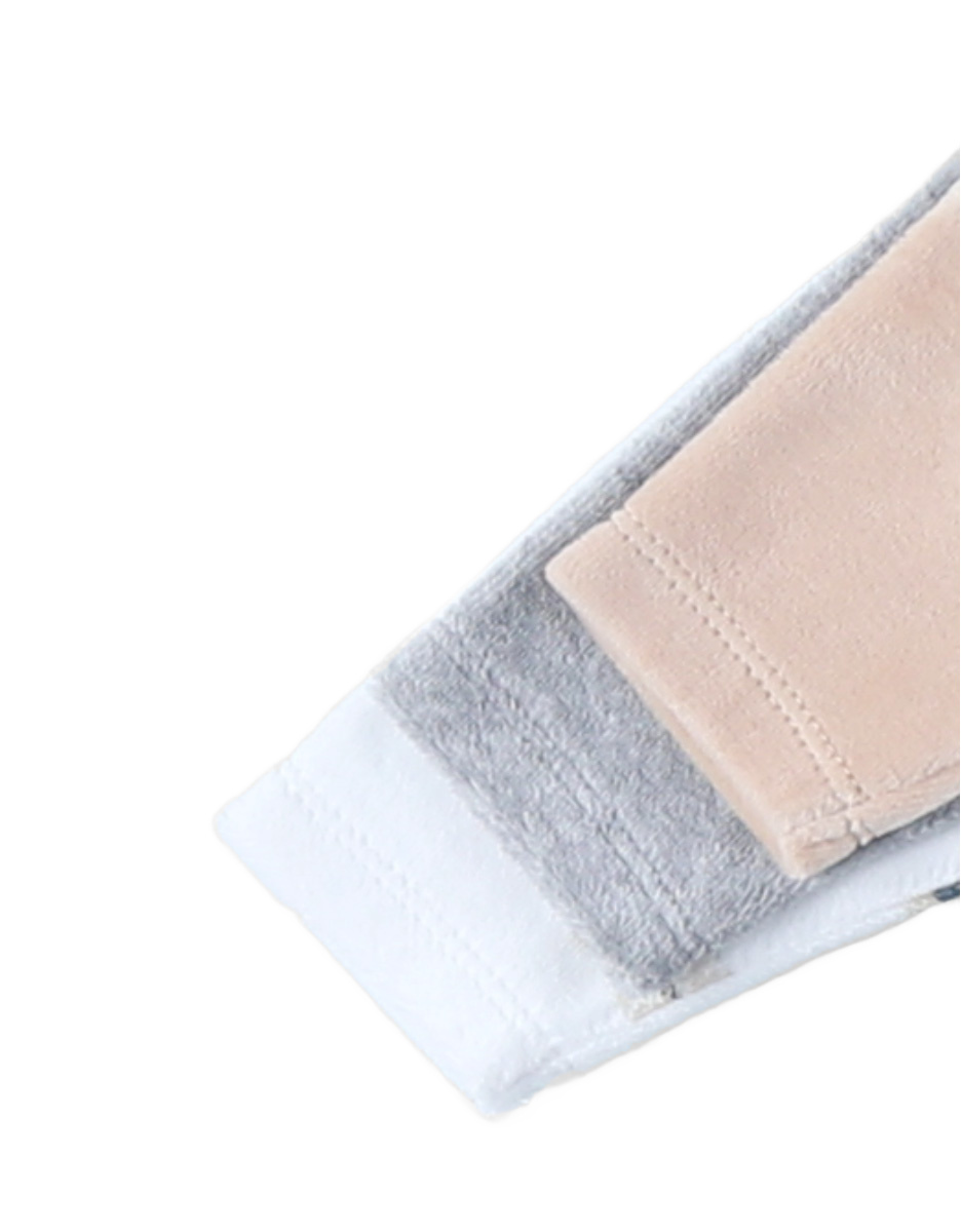 Lot de 3 Dors-bien en Velours