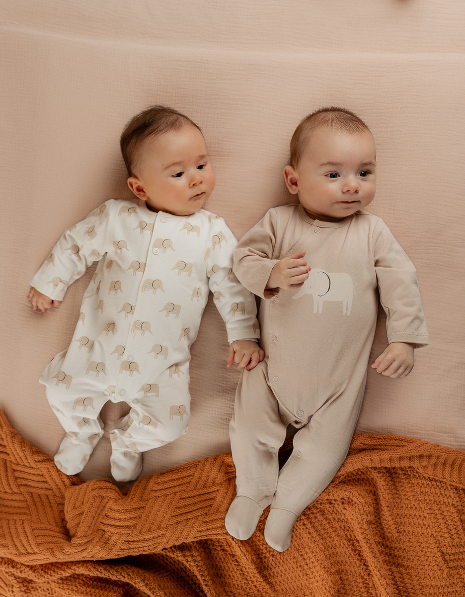 Lot de 3 pyjamas bébé en jersey