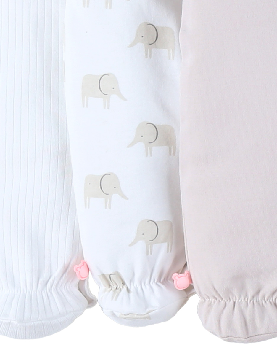Lot de 3 pyjamas bébé en jersey