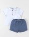 Ensemble Polo avec short, Coton