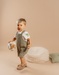 Ensemble Salopette avec T-shirt, Coton