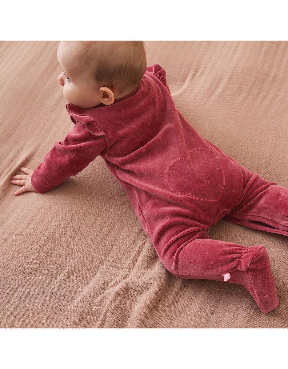 Corduroy fluwelen pyjama, hart