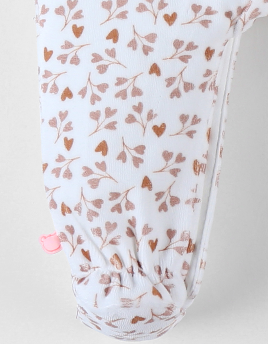 Corduroy velvet pyjamas, heart