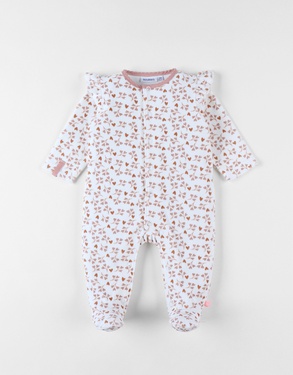 Corduroy velvet pyjamas, heart