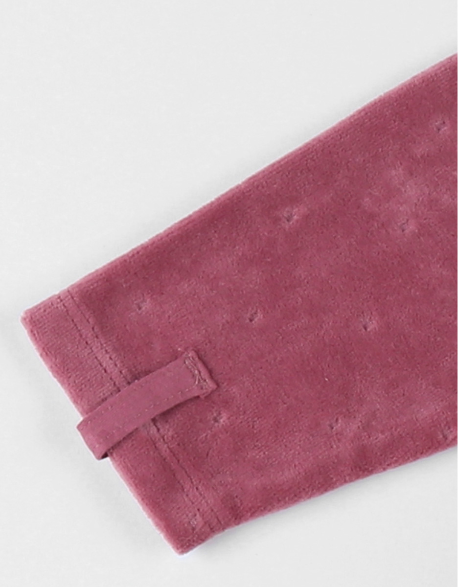 Corduroy velvet pyjamas, heart