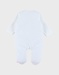 Baby pyjama, geborduurd velours