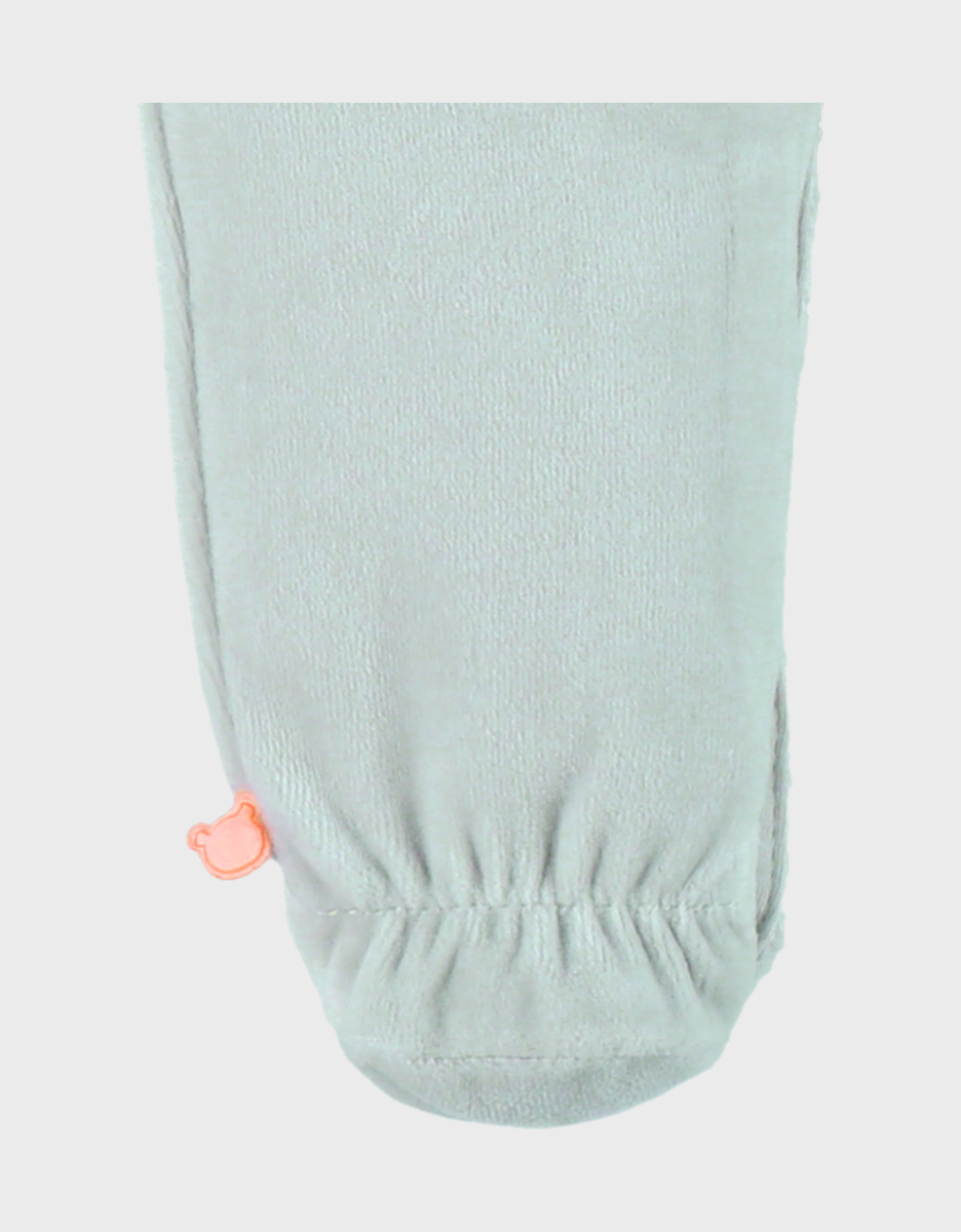 Baby pyjama, geborduurd velours