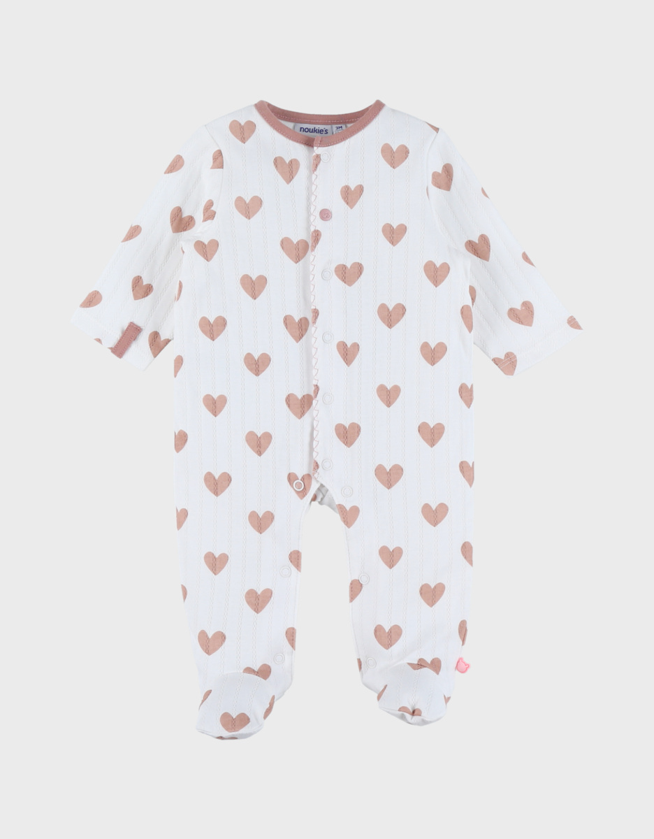 Baby pyjama, pointelle katoen