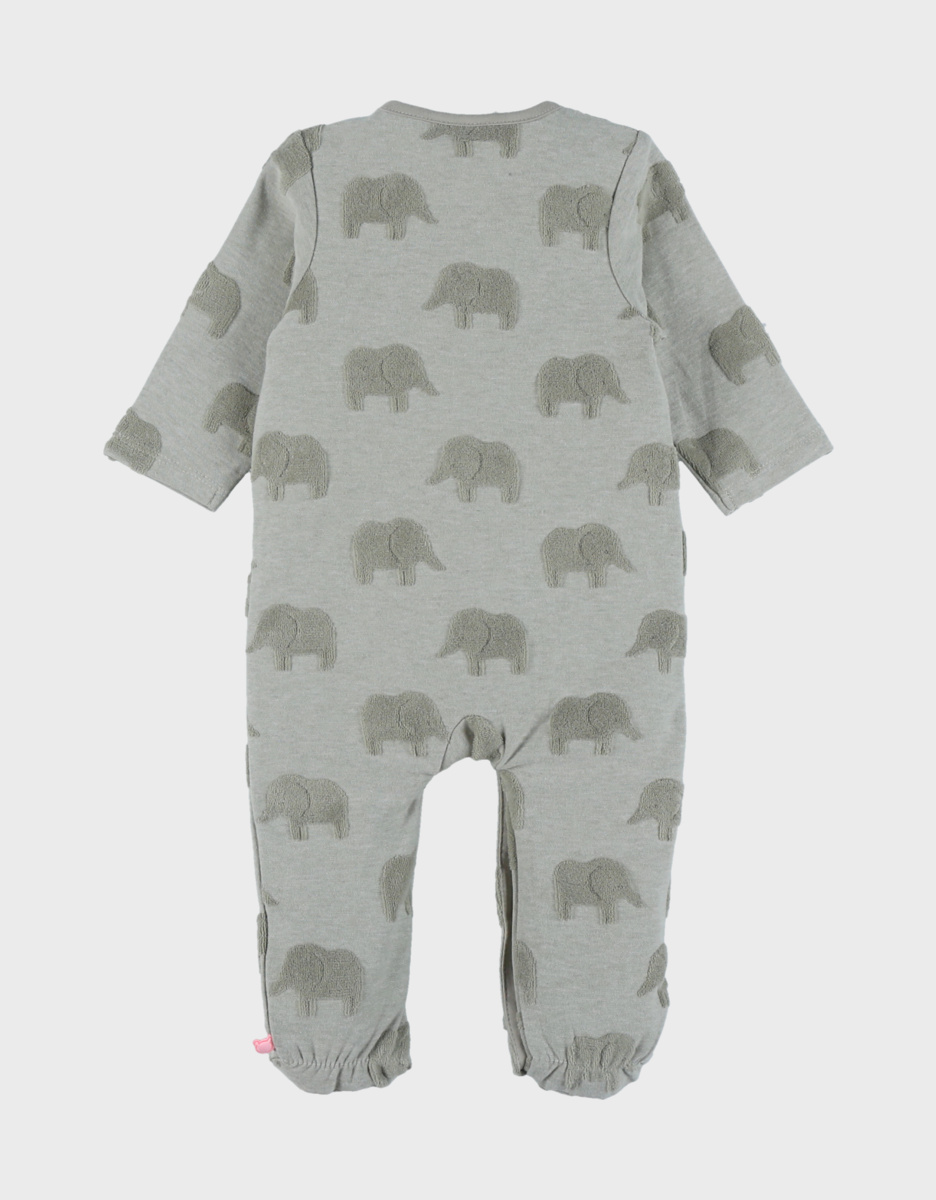 Baby pyjama, jacquard katoen
