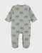 Baby pyjama, jacquard katoen