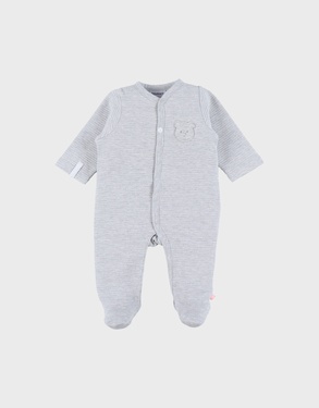 White jersey sleep-well pyjamas