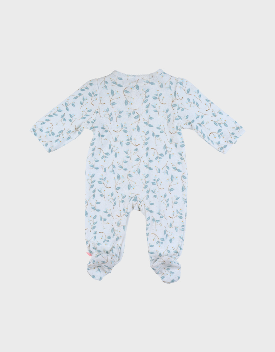 Baby pyjamas, printed cotton